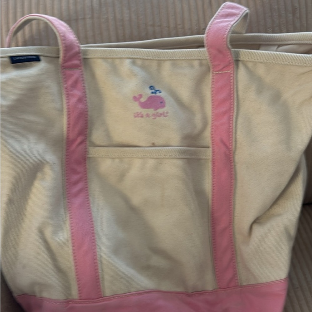 Lands End “It’s a Girl” Large Tote